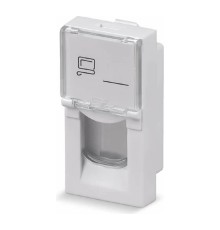 Cabeus FP-L-22,5-1M Вставка 45x22,5 (Mosaic) для 1 модуля формата Keystone Jack