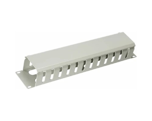 [Cabeus аксессуары к монтажным шкафам] Cabeus JB07-2U-GY Кабельный органайзер 19