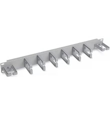 Cabeus JB08-1U-PR-GY Кабельный органайзер горизонтальный 19