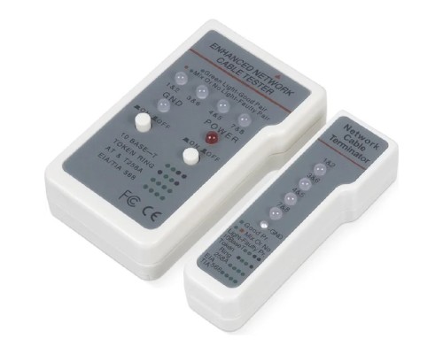 [Cabeus Монтажный инструмент] Cabeus HT-488CT Тестер для витой пары