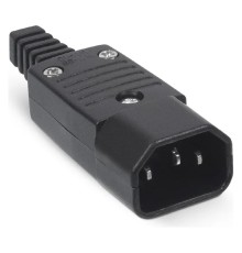 Cabeus IEC-320-C14 Вилка С14 разборная, 10А, 250 V, черная