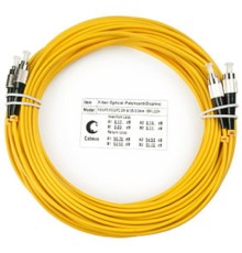 Cabeus FOP(d)-9-FC-FC-25m Шнур оптический duplex FC-FC 9/125 sm 25м LSZH
