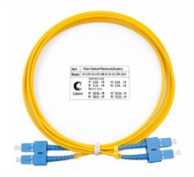 Cabeus FOP(d)-9-SC-SC-2m Шнур оптический duplex SC-SC 9/125 sm 2м LSZH