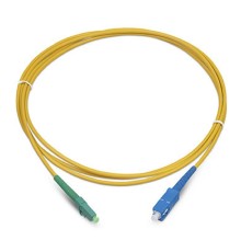 Cabeus FOP(s)-9-LC/APC-SC/UPC-3m Шнур оптический simplex LC/APC-SC/UPC 9/125 sm 3м LSZH