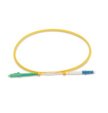 Cabeus FOP(s)-9-LC/APC-LC/UPC-3m Шнур оптический simplex LC/APC-LC/UPC 9/125 sm 3м LSZH