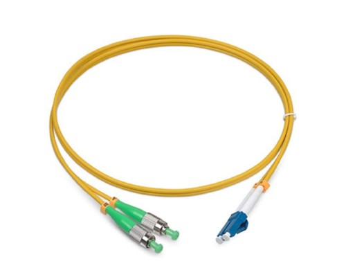 [Cabeus Патч-корды волоконно-оптические, пигтейлы] Cabeus FOP(d)-9-FC/APC-LC/UPC-1,5m Шнур оптический duplex FC/APC-LC/UPC 9/125 sm 1,5м LSZH