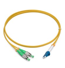 Cabeus FOP(d)-9-FC/APC-LC/UPC-10m Шнур оптический duplex FC/APC-LC/UPC 9/125 sm 10м LSZH
