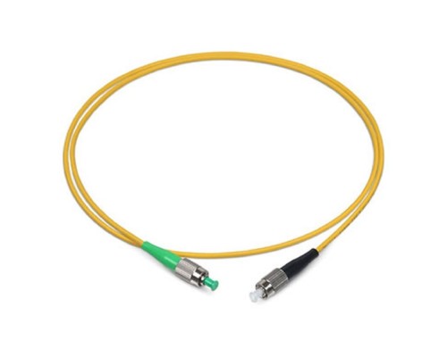 [Cabeus Патч-корды волоконно-оптические, пигтейлы] Cabeus FOP(s)-9-FC/APC-FC/UPC-2m Шнур оптический simplex FC/APC-FC/UPC 9/125 sm 2м LSZH