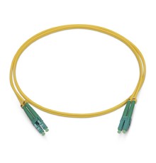 Cabeus FOP(d)-9-LC/APC-LC/APC-2m Шнур оптический duplex LC/APC-LC/APC 9/125 sm 2м LSZH