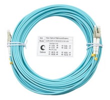 Cabeus FOP-50-LC-LC-25m Шнур оптический duplex LC-LC 50/125 mm OM3 25м LSZH