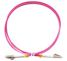 Cabeus FOP-50-OM4-LC-LC-0,5m Шнур оптический duplex LC-LC 50/125 mm OM4 0,5м LSZH