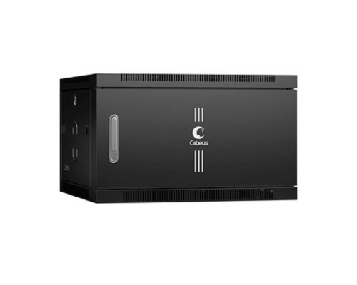 [Cabeus Монтажные шкафы] Cabeus SH-05F-6U60/35m-BK Шкаф телекоммуникационный настенный 19