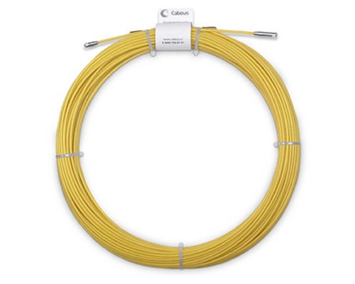 [Cabeus Коммутационные шнуры] Cabeus Pull-B-4,5-25m Устройство для протяжки кабеля мини УЗК в бухте, 25м (диаметр стеклопрутка 4,5 мм)