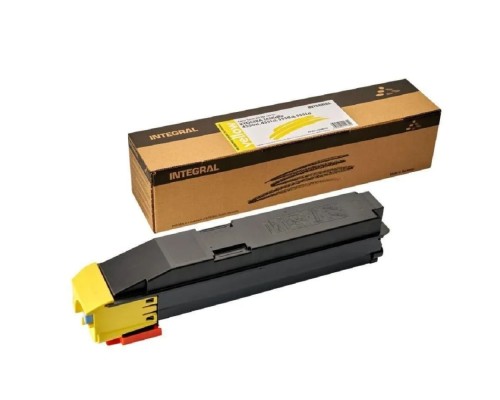 [Расходные материалы] Тонер-картридж Integral TK-8505Y с чипом для Kyocera