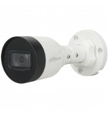 DAHUA DH-IPC-HFW1431S1P-0360B-S6 Уличная цилиндрическая IP-видеокамера 4Мп, 1/2.9” CMOS, объектив 3.6мм, обнаружение людей, ИК 30м, IP67, металл/пластик