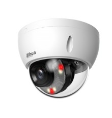 DAHUA DH-IPC-HDBW2849EP-S-IL-0280B Уличная купольная IP-видеокамера SmartDualLight 8Мп, 1/2.7” CMOS, объектив 2.8мм, видеоаналитика, микрофон, ИК 30м, LED 30м, P67, IK10, металл