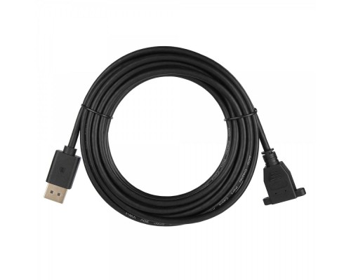 [Контроллер] Кабель ACD Кабель ACD-DDPF2-50B |ACD-DDPF2-50B| DisplayPort 1.2, DP extension, Golden Plated, 20m/20f, Черный, |ACD-DDPF2-50B| 5м, (742521)