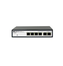 ORIGO OS2406P/60W/A1A Настраиваемый L2 PoE-коммутатор 4x1000Base-T PoE+, 2x1000Base-T, PoE-бюджет 60 Вт