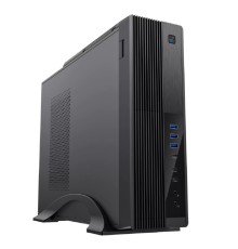 Zircon ZN-616-300W (MATX SFF, Черн, БП SFX 300W, 3*USB3.0, 3*Type-C, CR, 1*80мм)