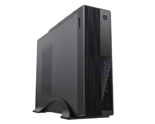 [Корпуса] Zircon ZN-616-300W (MATX SFF, Черн, БП SFX 300W, 3*USB3.0, 3*Type-C, CR, 1*80мм)