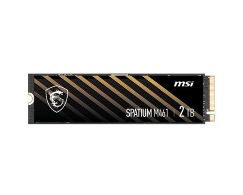 [носитель информации] Твердотельный накопитель SSD MSI 2TB PCIe 4.0 NVMe M.2 SPATIUM M461 