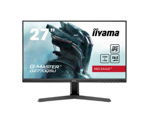 [Монитор] LCD IIYAMA 27' G2770QSU-B1 {IPS 2560x1440 165Hz 0.5ms 178/178 400cd 1000:1 8bit 178/178 HDMI2.0 DisplayPort1.4 3xUSB3.0 2x2W VESA}
