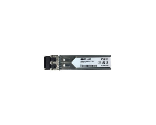 [Сетевое оборудование] ORIGO OFM211LC/A1A SFP-трансивер с 1 портом 100Base-FX для многомодового оптического кабеля (до 2 км, разъем Duplex LC)