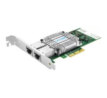 Lr-Link LREC9812BT PCIe x4 Dual-port 10G Copper Server Adapter (Intel X550)