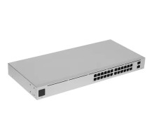 UBIQUITI USW-24 Коммутатор в стойку, 24х 1G RJ45, 2х SFP