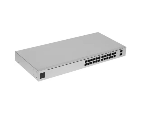 [Сетевое оборудование] UBIQUITI USW-24 Коммутатор в стойку, 24х 1G RJ45, 2х SFP