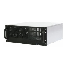 Procase PS443-14-0-RA Корпус 4U server case,3x5.25,черный,без блока питания,глубина 432мм,6-32, фильтр, MB PICMG 1.3, PICMG 1.0