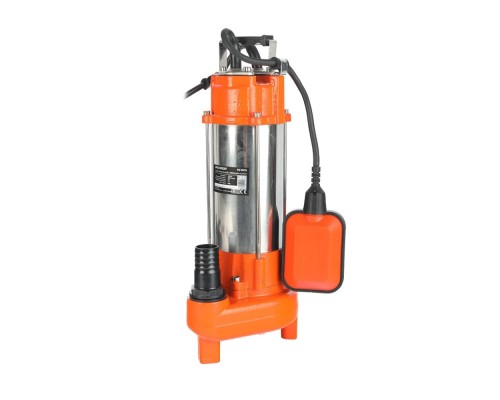 [Насосы бытовые] Насос дренажный PATRIOT FQ500 N [315302419] { д/грязной воды, корпус - чугун. 500 Вт, 8000 л/час. }