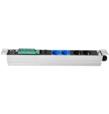 REM Гор блок розеток Rem-2MC,LINUX,мониторинг,управление 2 x 2S,1~32А,19