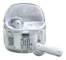 Наушники JBL Tune Flex Ghost, Bluetooth, вкладыши, белый [jbltflexgwht]