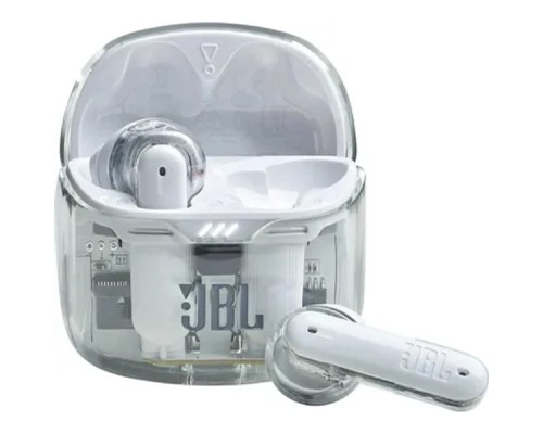 [Наушники] Наушники JBL Tune Flex Ghost, Bluetooth, вкладыши, белый [jbltflexgwht]