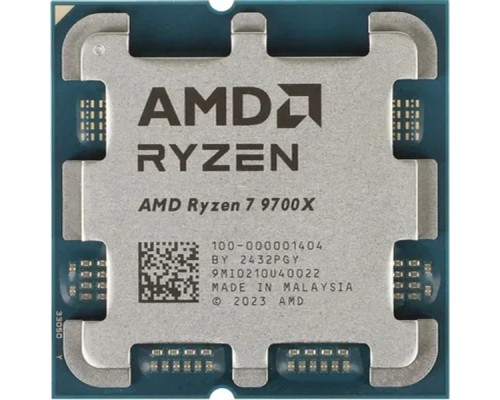 [Процессор] CPU AMD Ryzen 7 9700X OEM  (100-000001404) { Base 3,80GHz, Turbo 5,50GHz, GPU Radeon Graphics, L3 32Mb, TDP 65W, AM5}