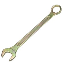 Rexant (12-5816-2) Ключ комбинированный 27мм, желтый цинк 