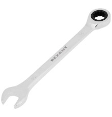 Rexant (12-5811-1) Ключ комбинированный трещоточный 16мм, CrV, зеркальный хром 