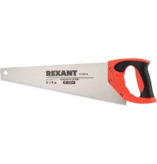 Rexant (12-8214) Ножовка по дереву Зубец 450мм, 7-8 TPI, каленый зуб 2D, двухкомпонентная рукоятка