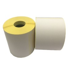 Термоэтикетки Cactus Eco CS-TE100150250 прямая сег.:100x150mm самоклей. д.вн.рул.40мм 250шт/рул белый