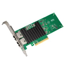 Intel X710T2LBLK Сетевая карта/ Intel® Ethernet Network Adapter X710-T2L, Dual Ports RJ45, X710-AT2, 10GbE/5GbE/2.5GbE/1GbE/100Mb, PCIe v3.0 (8.0GT/s), QoS, VMDq, SR-IOV, iSCSI/NFS
