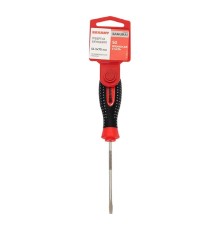 Rexant (12-4721-1) Отвертка шлицевая SL3x75mm, трехкомпонентная рукоятка сталь, S2
