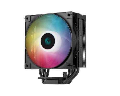 [Вентилятор] Устройство охлаждения(кулер) Deepcool AG400 Digital Bk ARGB Soc-AM5/AM4/1151/1200/1700 черный 4-pin 31.6dB Al+Cu LCD 220W 636gr Ret (R-AG400-BKADMN-G-1)