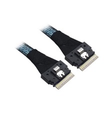 Кабель ACD-60007-MD-80CM Slimline SASx8 (SFF8654) -to- Slimline SASx8 (SFF8654), 80CM