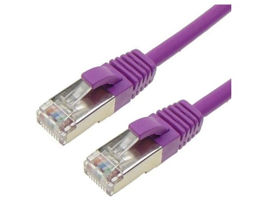 [Контроллер] Кабель ACD Патч-корд ACD-LPS6A-30P |ACD-LPS6A-30P| Cat6a SSTP, 27AWG,CU Фиолетовй, 3.0м, (741883) 