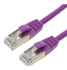 Кабель ACD Патч-корд ACD-LPS6A-50P |ACD-LPS6A-50P| Cat6a SSTP, 27AWG,CU Фиолетовй, 5.0м, (741890) 