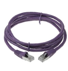 Кабель ACD Патч-корд ACD-LPS6AZ-20P |ACD-LPS6AZ-20P| Cat6a SSTP 26AWG 4Pair, CU, LSZH, Пурпурный, 2м
