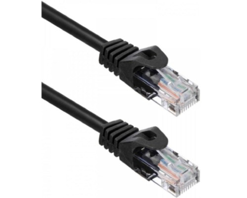 [Контроллер] Кабель ACD Патч-корд ACD-LPU5C-20M |ACD-LPU5C-20M| Cat5e UTP 24AWG 4Pair, 7/0.18мм CU Черный, 20м, (741852)