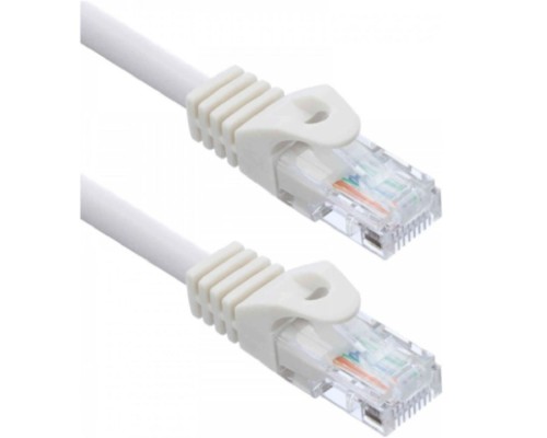[Контроллер] Кабель ACD Патч-корд ACD-LPU5C-5DW |ACD-LPU5C-5DW| Cat5e UTP 24AWG 4Pair, 7/0.18мм CU Белый, 0.5м (741722)