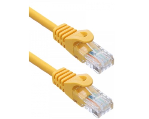[Контроллер] Кабель ACD Патч-корд ACD-LPU5E-5DY |ACD-LPU5E-5DY| Cat5e UTP 24AWG 4Pair, 7/0.18мм CCA Желтый, 0.5м, (741371)
